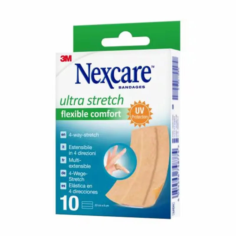 3M Nexcare Comfort, 10 bandas para cortar 10x 60cm | Farmacia Barata