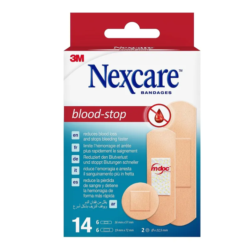 3M Nexcare blood stop, 14 unidades | Farmacia Barata 3M Nexcare blood stop, 14 unidades | Farmacia Barata