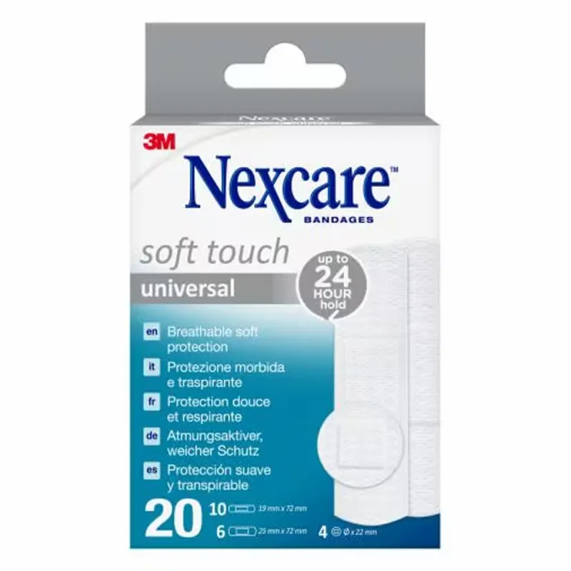 3M Nexcare universal Soft, 20 unidades | Farmacia Barata 3M Nexcare universal Soft, 20 unidades | Farmacia Barata