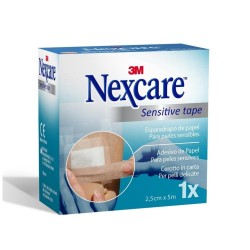 3M Nexcare esparadrapo papel, 5m x 2,5cm