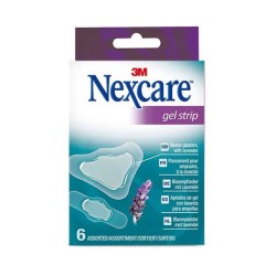 3M Nexcare Gel strips, 6 apósitos