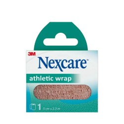 3M Nexcare venda cohesiva color piel 2,5m x 5cm