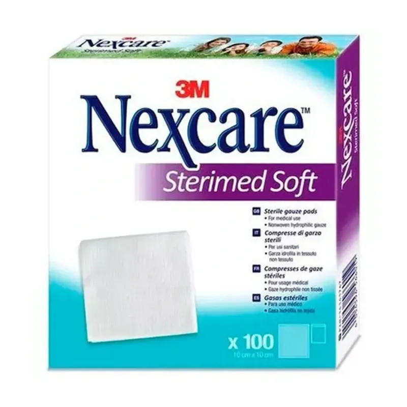 3M 3M Sterimed Soft 10x10cm 100 unids | Farmacia Barata 3M 3M Sterimed Soft 10x10cm 100 unids | Farmacia Barata