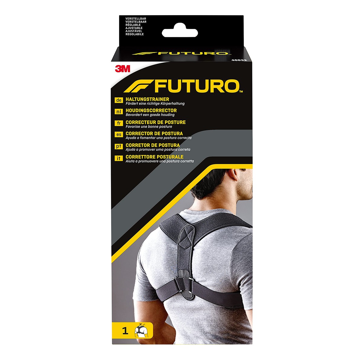 3M FUTURO Corrector de postura ajustable, talla única