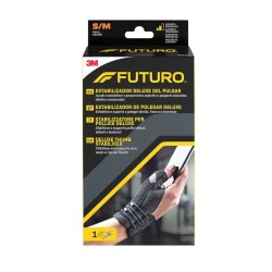 3M FUTURO Muñequera pulgar deluxe negra S/M