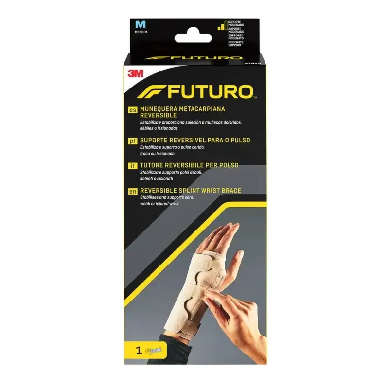 3M FUTURO Muñequera ferula reversible M | Farmacia Barata