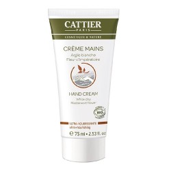 Cattier Crema de manos ultra-nutritiva, 75ml.