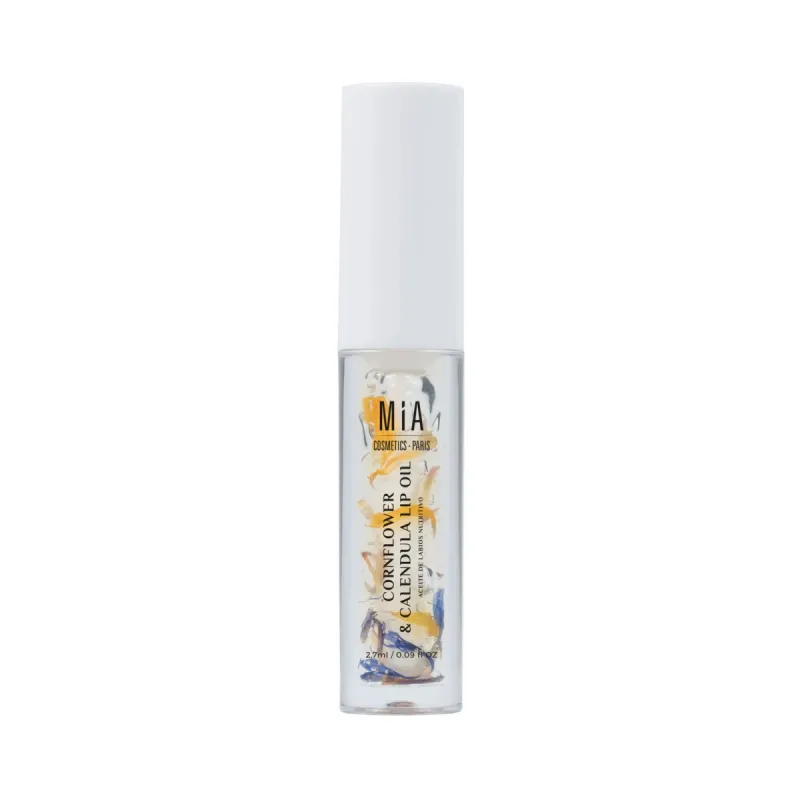 Mia Cosmetics Aceite de Labios Cornflower&Calendula Lip Oil, 2.7ml