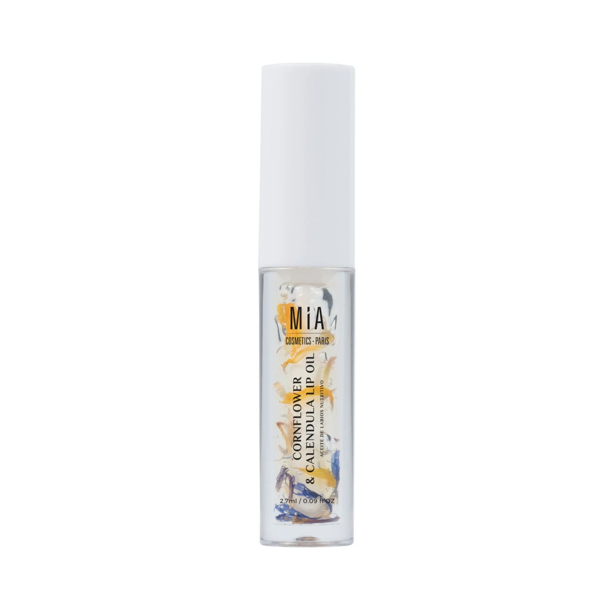 Mia Cosmetics Aceite de Labios Cornflower&Calendula Lip Oil, 2.7ml