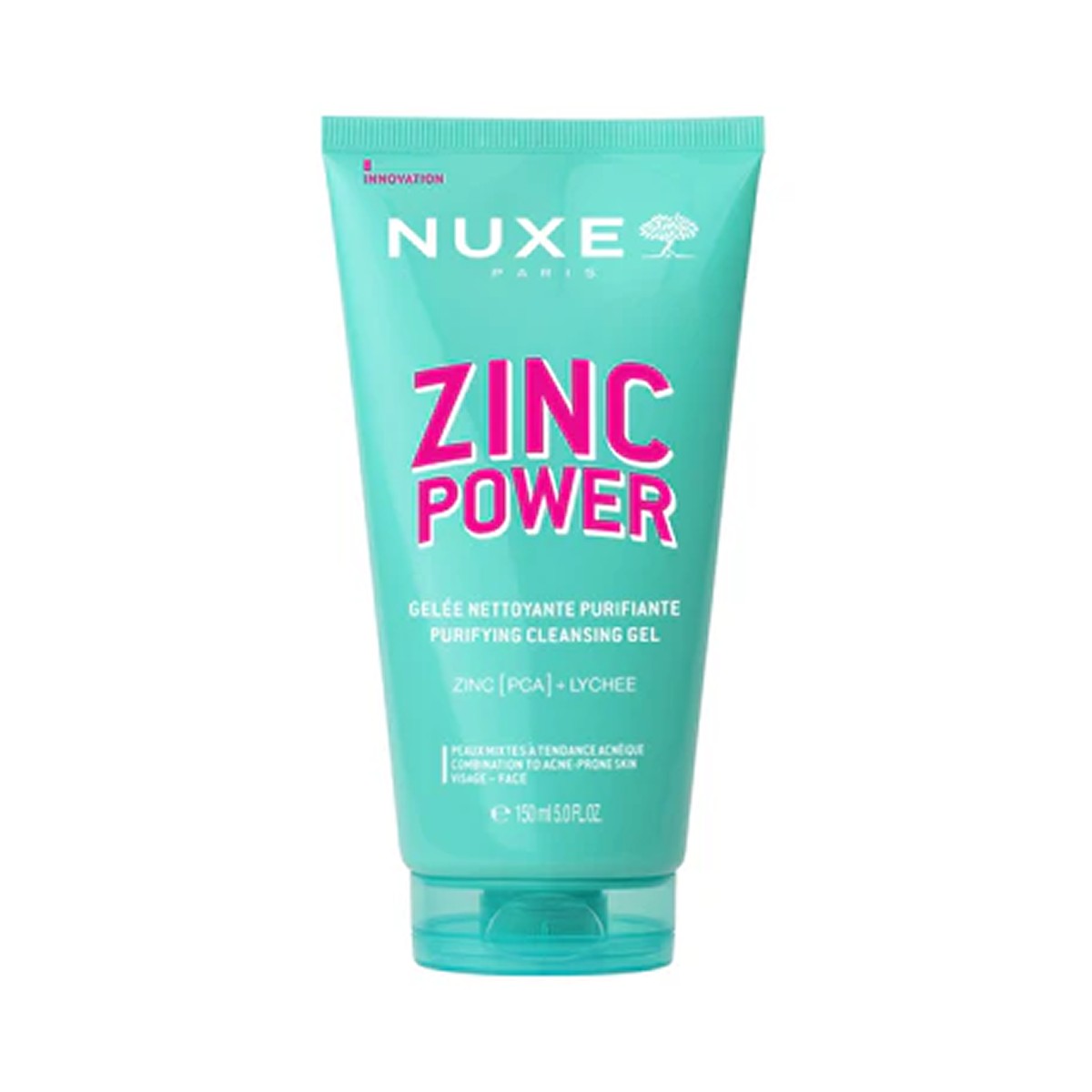 Nuxe Zinc Power Gel Limpiador, 150 ml