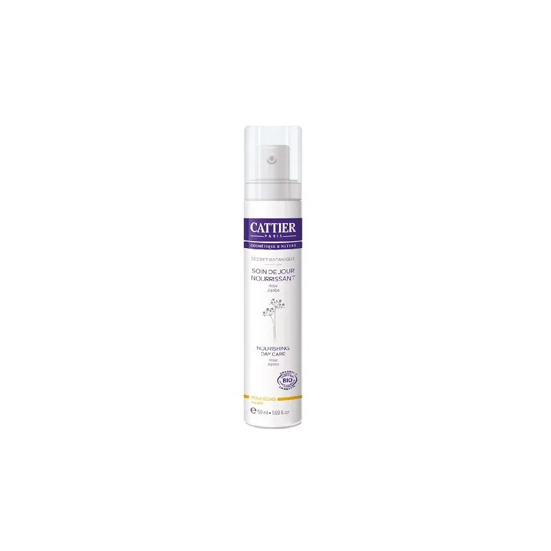 Cattier crema nutritiva de día piel seca y sensible, 50 ml
