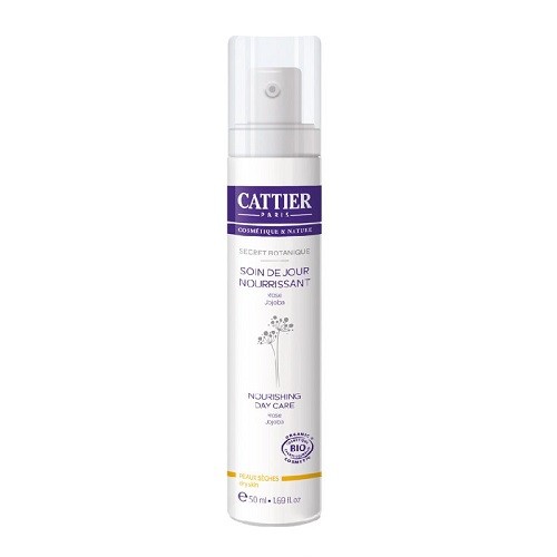 Cattier crema nutritiva de día piel seca y sensible, 50 ml