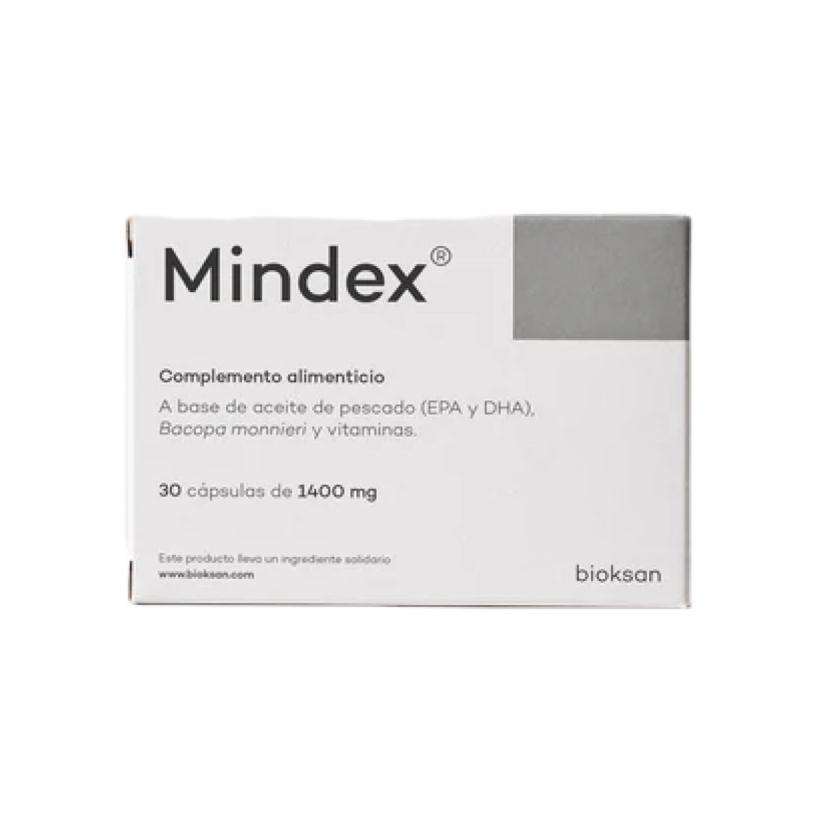 Bioksan Mindex, 30 cápsulas blandas