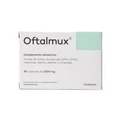 Bioksan Oftalmux, 30 cápsulas blandas