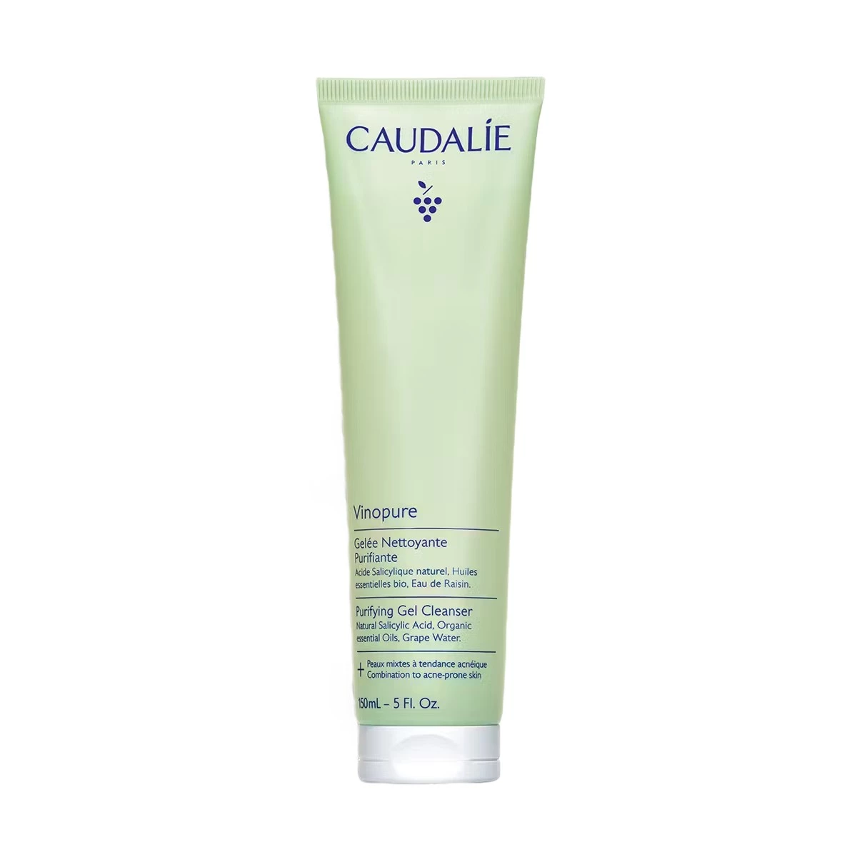 Caudalie Vinopure Gelatina limpiadora purificante, 150ml.