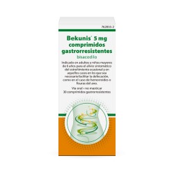 BEKUNIS 5 MG 30 COMPRIMIDOS GASTRORESISTENTES