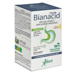 Aboca Neobianacid sabor limón, 45 comprimidos