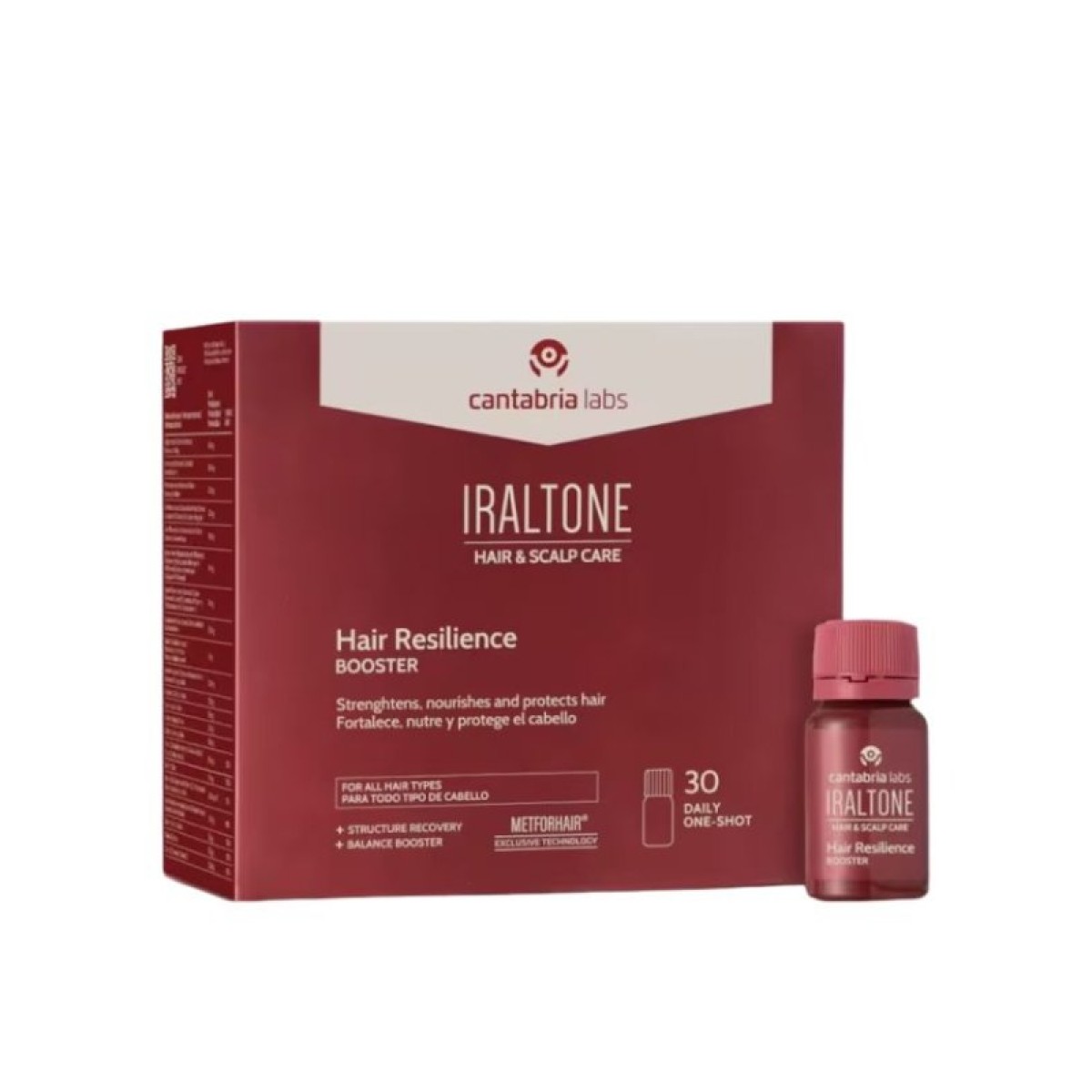 IRALTONE HAIR RESILIENCE BOOSTER 30 VIALES 15 ML