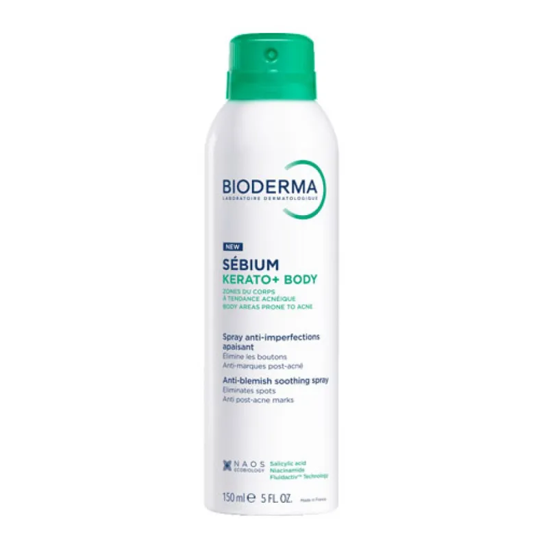 Bioderma Sébium Kerato+ Body Spray 150 ml | Farmacia Barata