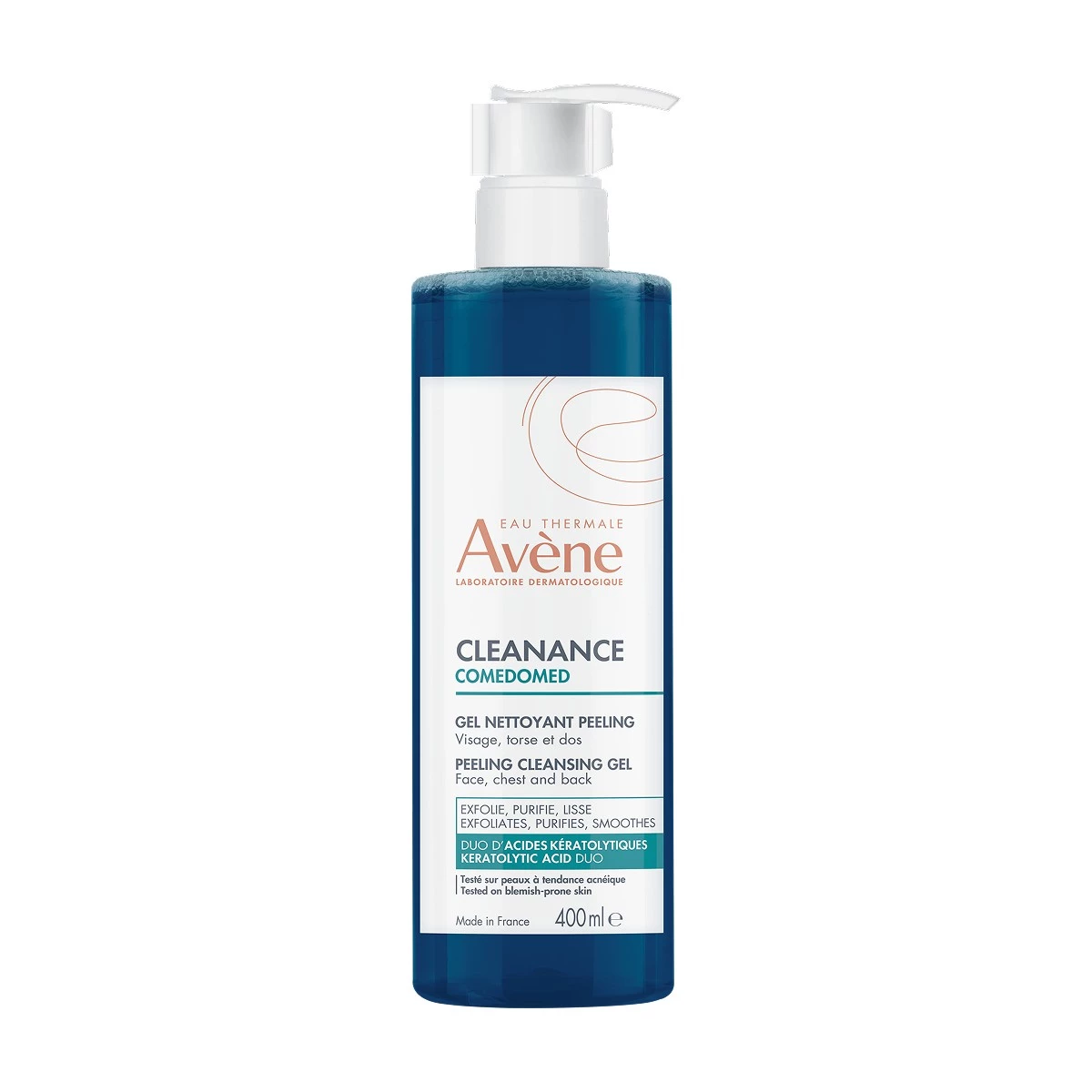 Avene Cleanance Comedomed Peeling Gel Limpiador, 400 ml