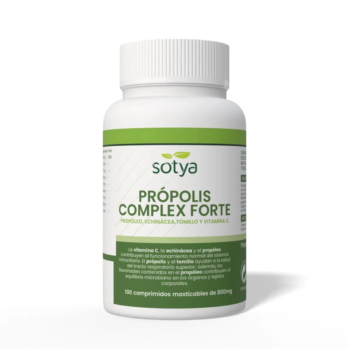 Sotya Própolis Complex Forte, 100 comprimidos Con vitamina C