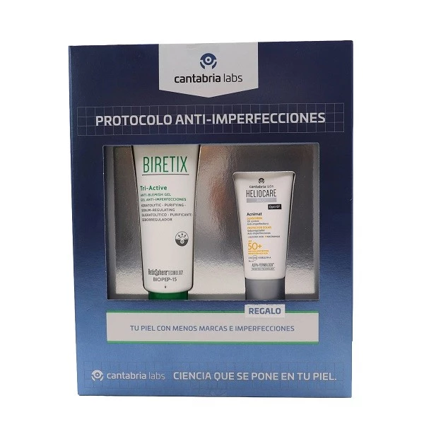 Biretix Tri-Active Gel Anti-imperfecciones, 50ml.