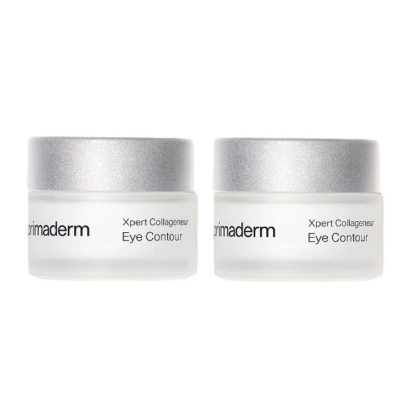 Primaderm- Xpert Collageneur Contorno de ojos antiarrugas, Oferta Duplo 2x 15 ml