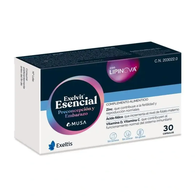 Exelvit esencial, 30 comprimidos