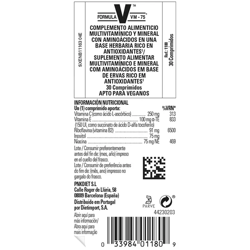 Solgar VM-75, 60 Caps Veg. | Farmacia Barata Solgar VM-75, 60 Caps Veg. | Farmacia Barata