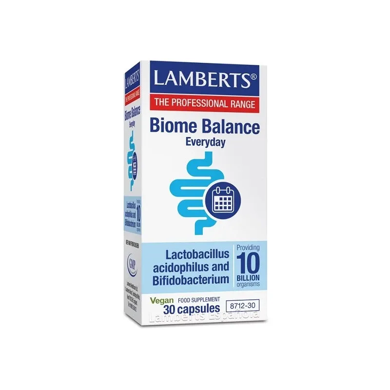 LAMBERTS Biome Balance Antibiotics, 30 cápsulas