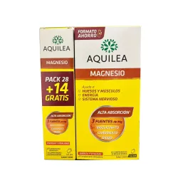 Aquilea Magnesio, 28 comprimidos efervescentes + Regalo 14 unidades
