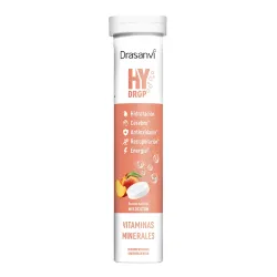 Drasanvi Hydrop Electrolitos Sabor Melocotón,18 comprimidos efervescentes