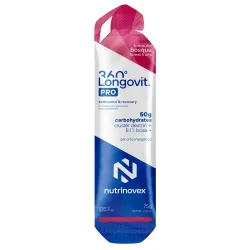 Nutrinovex Longovit 360 Gel PRO Sabor Frutos del bosque, 75 g