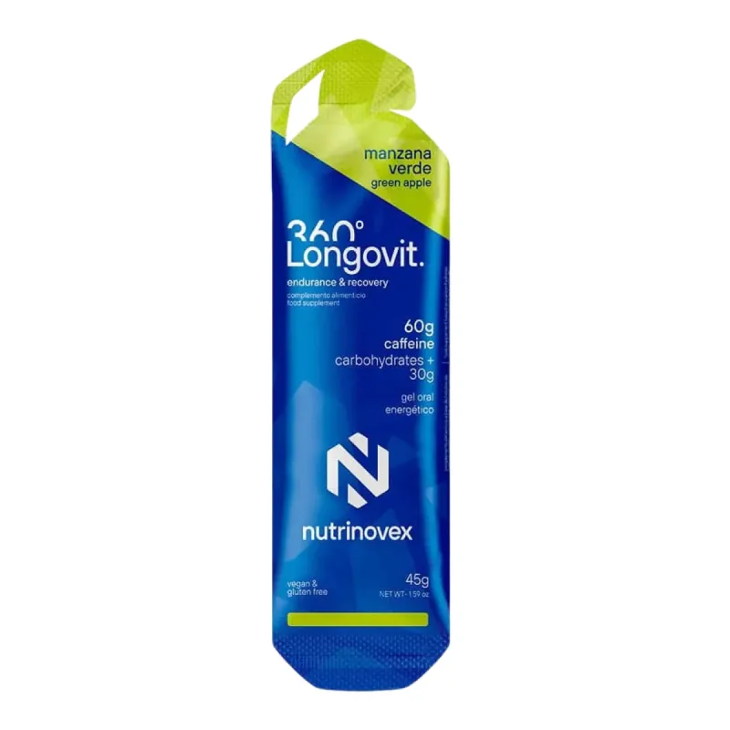 Nutrinovex Longovit 360 Gel manzana verde | Farmacia Barata
