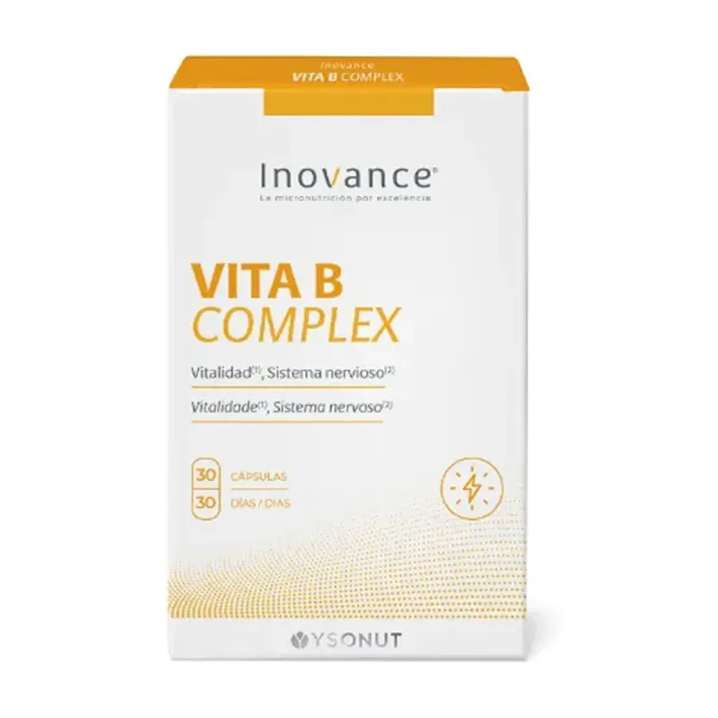 Inovance Vita B Complex, 30 cápsulas | Farmacia Barata