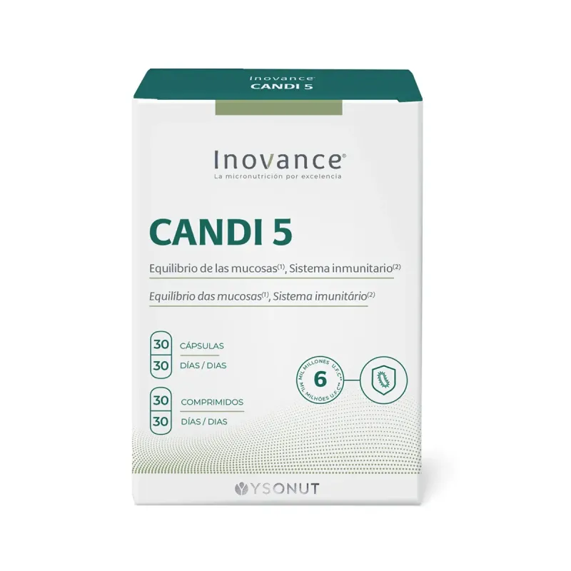 Inovance Candi 5, 30 Comp. + 30 caps. | Farmacia Barata
