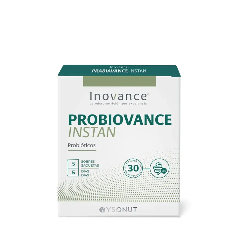 Inovance Probiovance Instan, 5 Sobres | Farmacia Barata