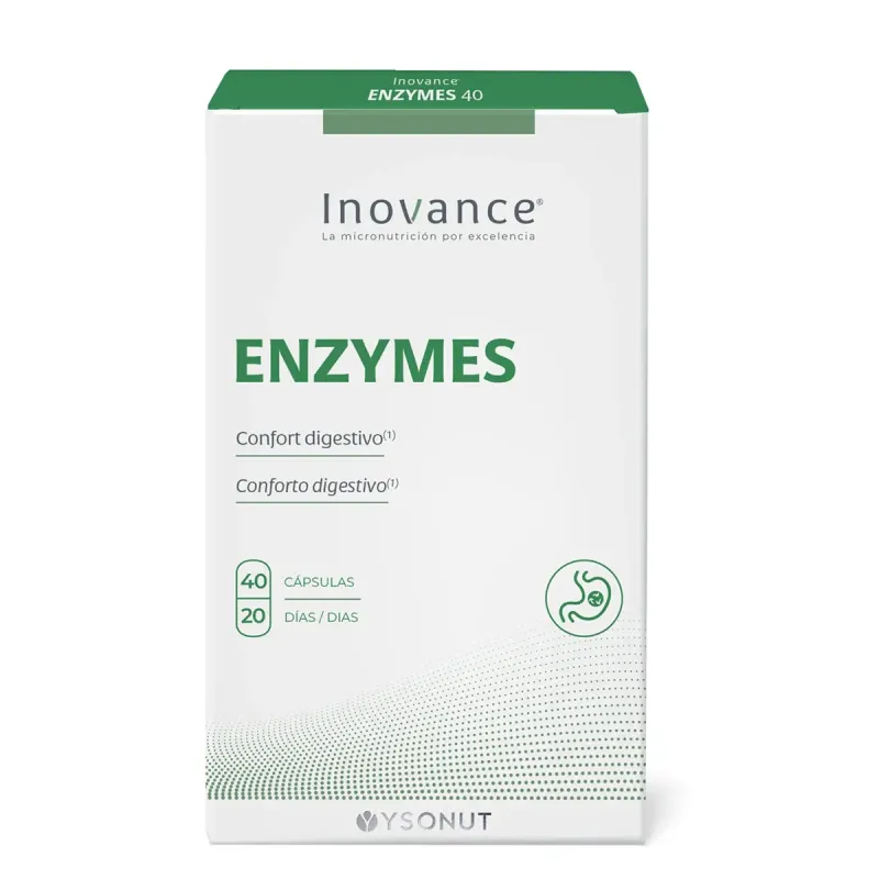 Inovance Enzymes, 40 cápsulas | Farmacia Barata