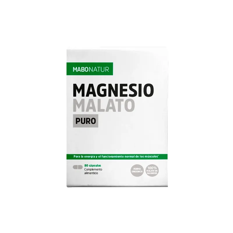 Mabo Magnesio malato puro, 80 sobres | Farmacia Barata
