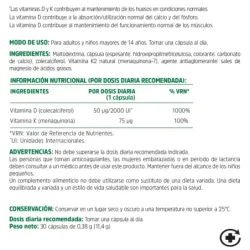 Mabo Vitamina K2 & D3, 30 cápsulas | Farmacia Barata Mabo Vitamina K2 & D3, 30 cápsulas | Farmacia Barata