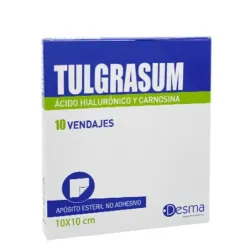 Tulgrasum Apósito Esteril 10x10cm, 10 apósitos