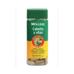 Mollers Cabello y Uñas, 90 comprimidos