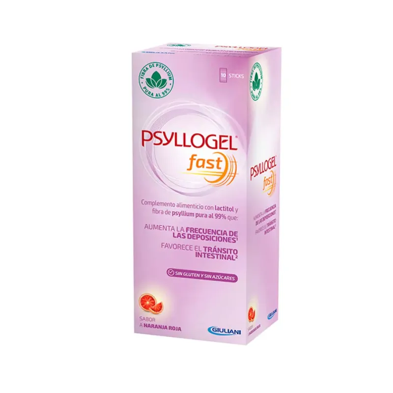 Psyllogel Fast Naranja Roja | Farmacia Barata