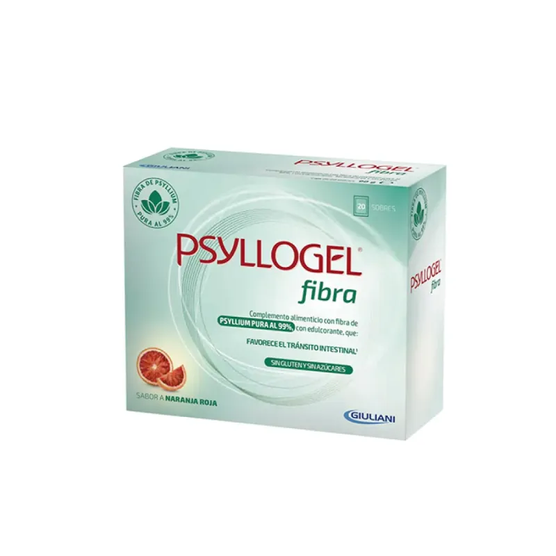 Psyllogel Fibra Naranja Roja | Farmacia Barata