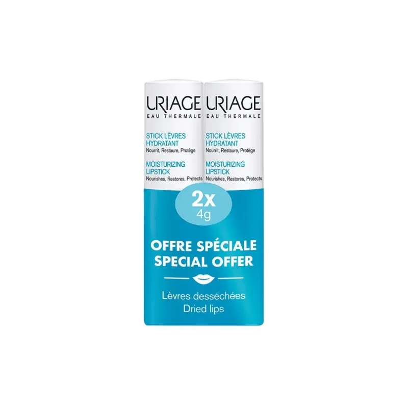Uriage Duplo Stick Labial 2×4 g | Farmacia Barata