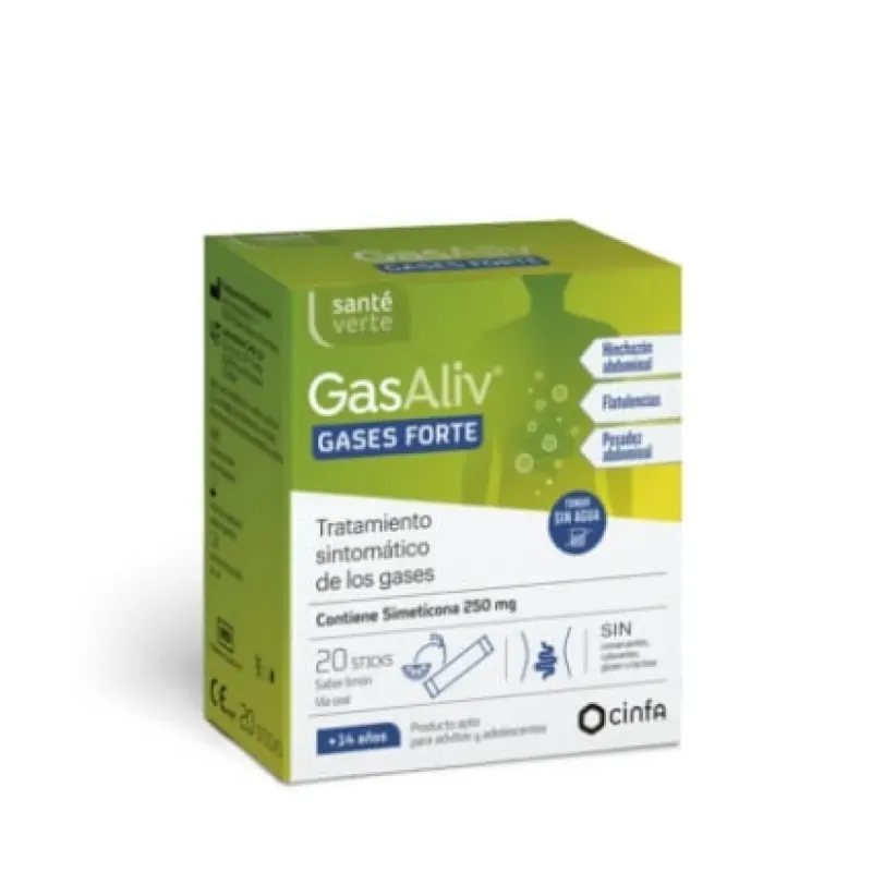 Gasaliv Gases Forte 250 mg | Farmacia Barata