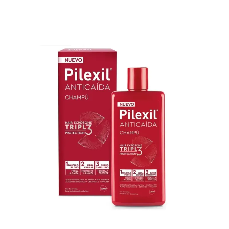 Pilexil Champú Anticaída Triple Protection 275 ml | Farmacia Barata