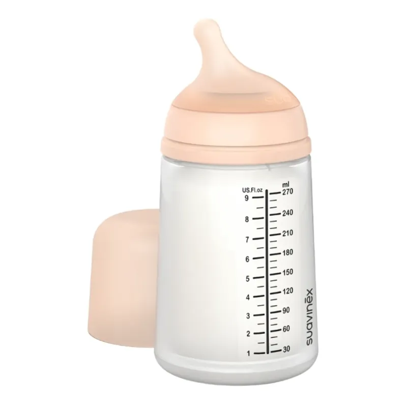 Suavinex Zero Biberon Anticólico Flujo M, 270ml | Farmacia Barata