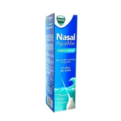 Vicks Nasal Aguamar Fuerza Media, 120 ml
