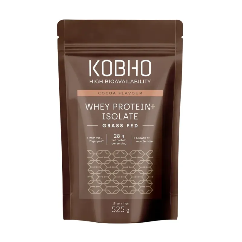 Kobho Proteína Whey Aislada Cacao 525 g | Farmacia Barata
